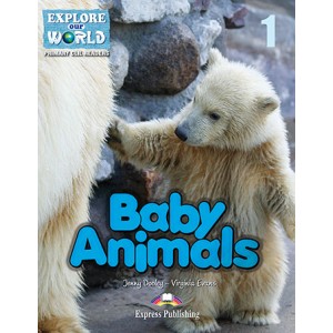 Книга для читання Baby animals (level 1) Reader with DigiBooks App