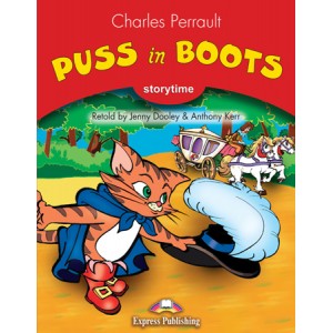 Книга для читання Puss in Boots (Storytime Level 2) Reader with Application