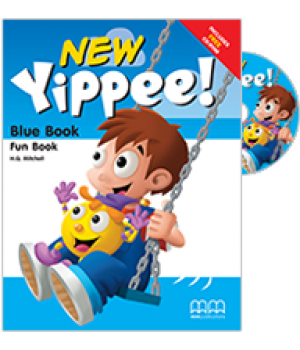 Підручник Yippee New Blue Fun Book with CD-ROM