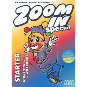 Підручник Zoom in Starter with Culture Time for Ukraine Student's Book + Workbook + CD-ROM