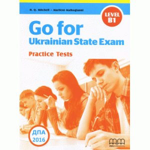Підручник Go for Ukrainian State Exam Level B1 Student's Book
