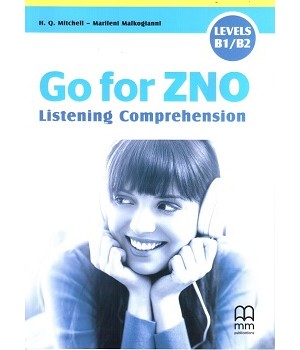 Підручник Go for ZNO Listening Comprehension B1/B2 Student's Book