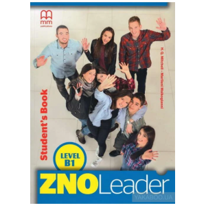 Підручник ZNO Leader for Ukraine B1 Student's Book + CD-ROM