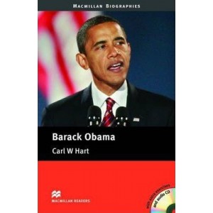 Книга для читання Macmillan Reader Intermediate Barack Obama + CD