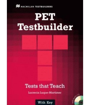Тести PET Testbuilder Book with Key and Audio CD