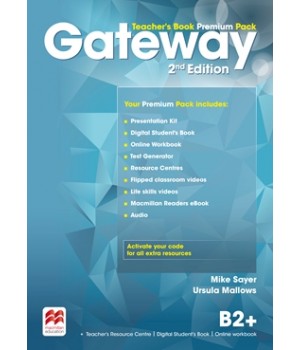 Книга для вчителя Gateway B2+ (Second Edition) Teacher's Book Premium Pack