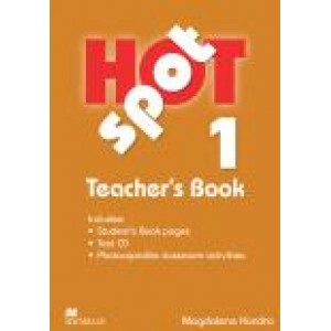 Книга для вчителя Hot Spot 1 Teacher's Book with Test CD