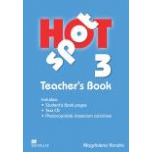 Книга для вчителя Hot Spot 3 Teacher's Book with Test CD