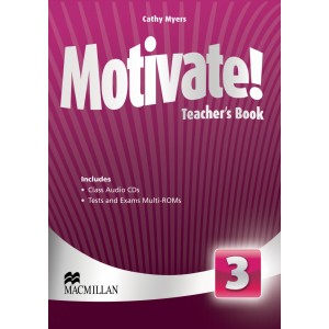 Книга для вчителя Motivate! 3 (Elementary) Teacher's Book + Class Audio CDs
