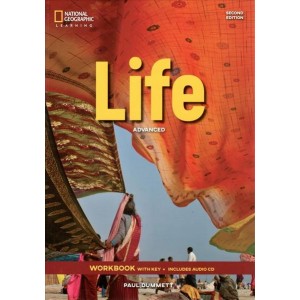 Робочий зошит Life 2nd Edition Advanced Workbook with Key and Audio CD