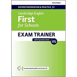 Підручник Oxford Preparation and Practice for Cambridge English First for Schools Exam Trainer Student's Book Pack with Key