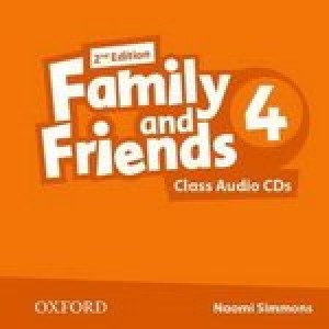 Диски Family and Friends (Second Edition) 4 Class Audio CD (2)