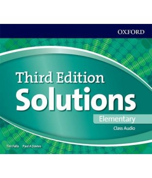 Диски Solutions Third Edition Elementary Class Audio CDs (4)