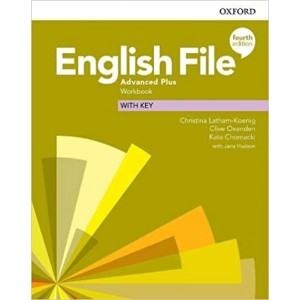 Робочий зошит English File 4th Edition Advanced Plus Workbook with key