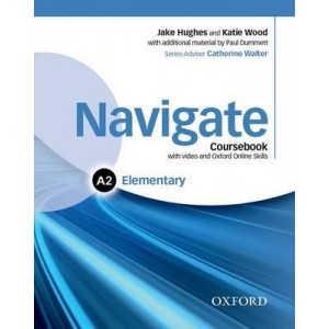Підручник Navigate Elementary (A2) Coursebook with DVD and online skills
