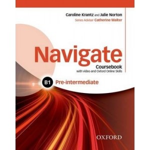 Підручник Navigate Pre-Intermediate (B1) Coursebook with DVD and online skills