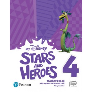 Книга для вчителя My Disney Stars and Heroes 4 Teacher's Book with Teacher's Portal Access Code