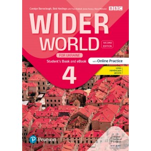 Підручник Wider World Second Edition for Ukraine 4 Student's Book and eBook with Online Workbook