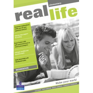 Робочий зошит Real Life Elementary Workbook + Multi-ROM
