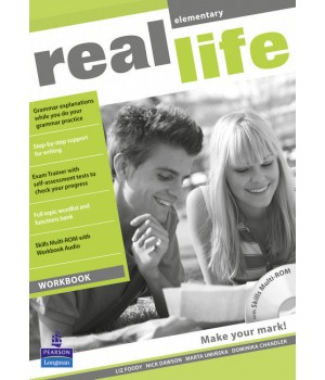 Робочий зошит Real Life Elementary Workbook + Multi-ROM