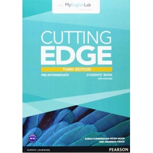 Підручник Cutting Edge Pre-intermediate 3rd edition Student Book with DVD and myEnglishLab