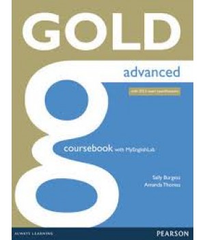 Підручник Gold Advanced Coursebook with MyEnglishLab