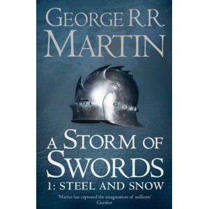 Книга для читання A Song of Ice and Fire Book 3: A Storm of Swords: Steel and Snow Part 1 Paperback