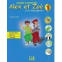 Робочий зошит Alex et Zoe Nouvelle 1 Cahier d'activités + CD audio DELF Prim