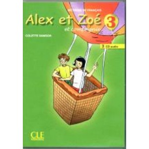 Диски Alex et Zoe 3 CD Audio pour la classe