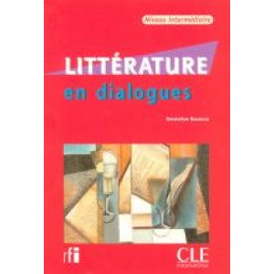 Підручник Littérature en dialogues niveau intermédiaire Livre + CD