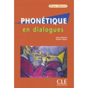 Підручник Phonétique en Dialogues niveau débutant Livre + CD