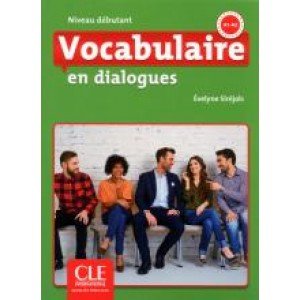 Підручник Vocabulaire en dialogues Niveau débutant 2ème édition Livre + CD