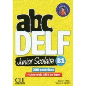 Тести ABC DELF Junior scolaire 2ème édition B1 Livre + DVD + Livre-web