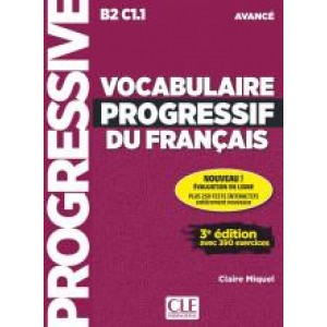 Підручник Vocabulaire progressif du français (3ème édition) Avancé Livre + CD audio