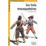 Книга для читання Lectures facile Niveau 1 Les Trois Mousquetaires Livre