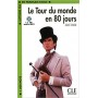 Книга для читання Lectures facile Niveau 3 Le Toure du monde en 80 jours Livre + audio