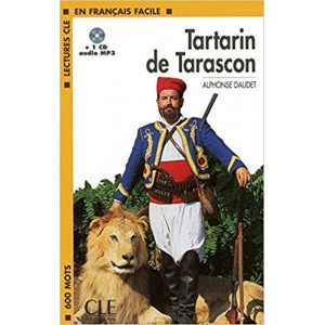 Книга для читання Lectures facile Niveau 1 Tartarin de Tarascon Livre + audio