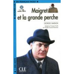 Книга для читання Lectures facile Niveau 2 Maigret et La grand perche Livre + audio