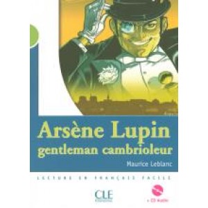 Книга для читання Collection Mise en scene Niveau 2 Arsène Lupin, gentleman cambrioleur Livre + CD audio