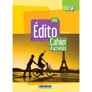 Робочий зошит Édito 2e Édition A1 Cahier d'activités avec didierfle.app + CD mp3