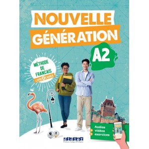 Підручник GNouvelle Génération A2 – Livre + Cahier + didierfle.app