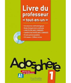 Книга для вчителя Adosphère : Niveau 1 (A1) Livre du professeur