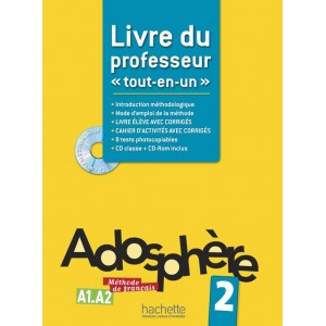 Книга для вчителя Adosphère : Niveau 2 (A1.2) Livre du professeur