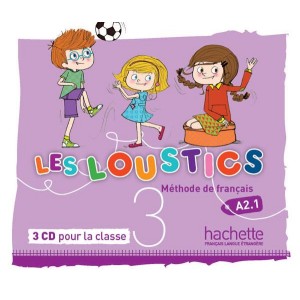 Диски Les Loustics : Niveau 3 CD audio classe (x3)