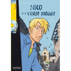 Книга для читання Nico et le Village Maudit (niveau A2) Livre de lecture + CD audio