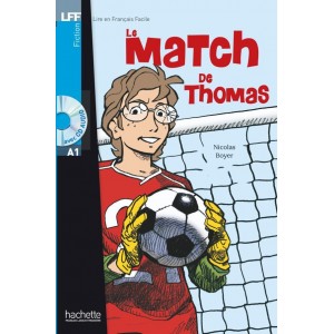 Книга для читання Le Match de Thomas (niveau A1) Livre de lecture + CD audio