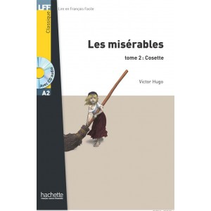 Книга для читання Les Misérables tome 2 : Cosette (niveau A2) Livre de lecture + CD audio