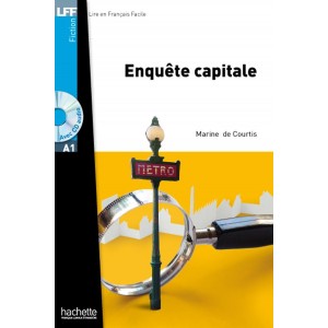 Книга для читання Enquête Capitale (niveau A1) Livre de lecture + CD audio