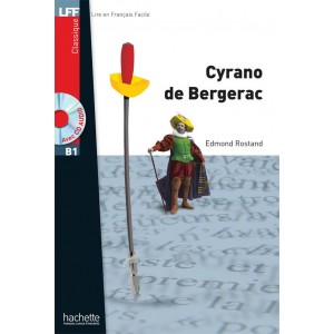Книга для читання Cyrano de bergerac (niveau B1) Livre de lecture + CD audio