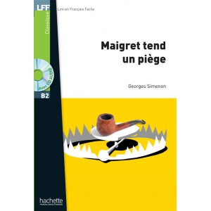 Книга для читання Maigret tend un piège (niveau B2) Livre de lecture + CD audio